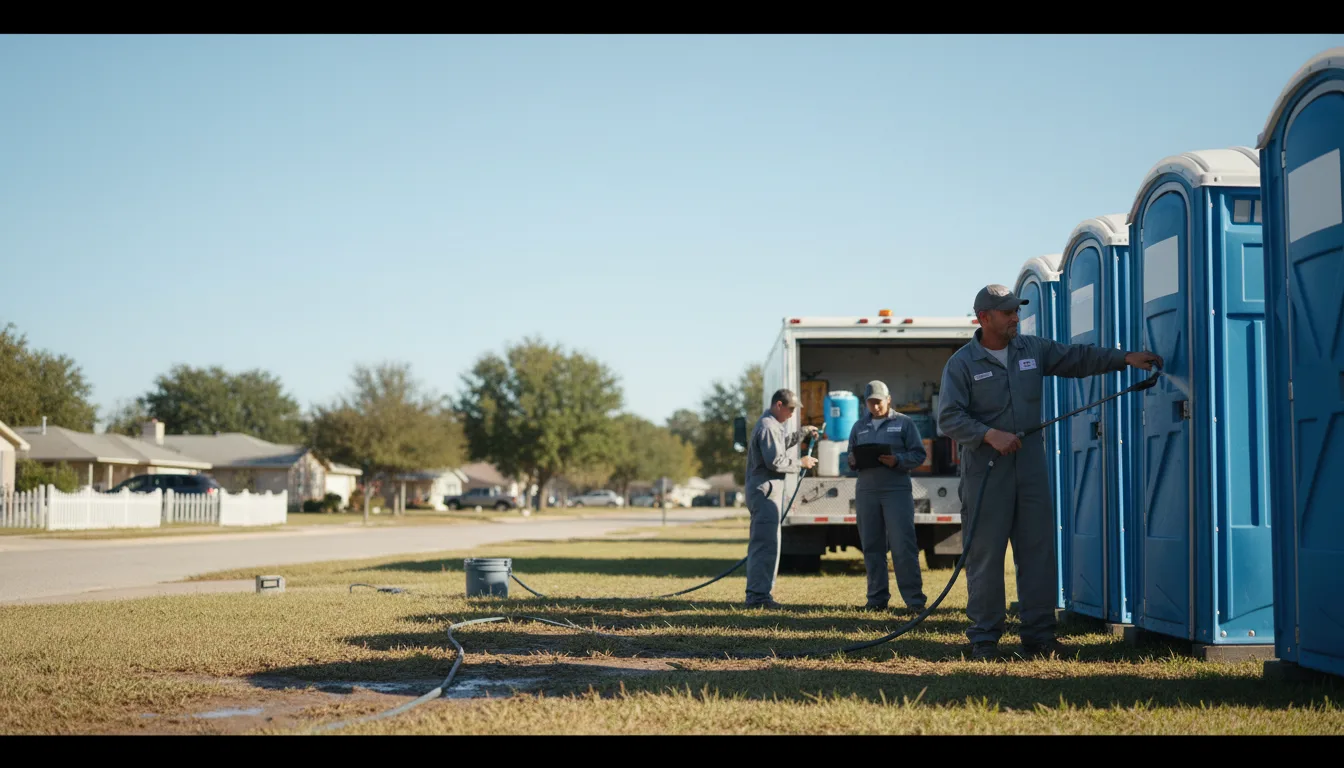 Long-Term Portable Toilet Rental in Milmine, IL near me